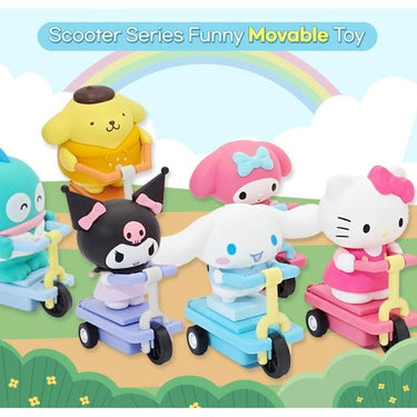 Sanrio Characters Scooter Series Movable Figure Blind Bag